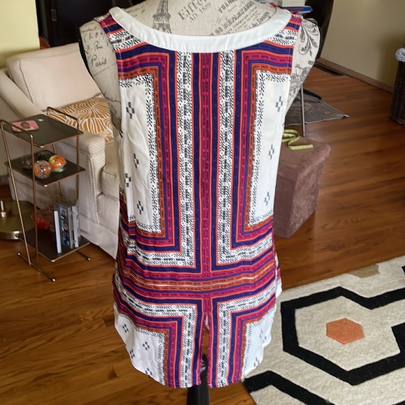 Sanctuary Lana Spilt Neck Button Down Blouse - Picture 3 of 4